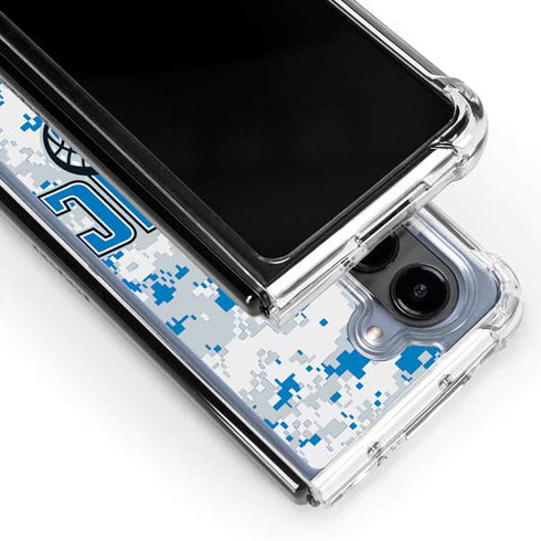 NBA Orlando Magic Digi Camo Galaxy Z Fold5 5G Clear Case